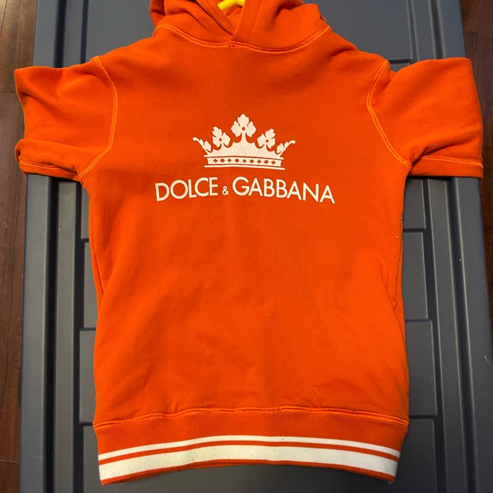 Dolce and Gabbana hoodie size 9-10 great shape
